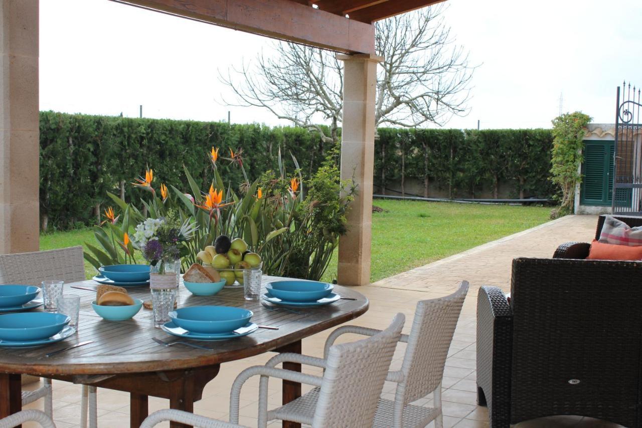 Finca Son Gallina Con Piscina Y Jardin En Sa Pobla, Ideal Para 6 Personas מראה חיצוני תמונה